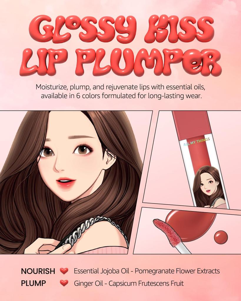 ALL MY THINGS Kiss Lip Plumper 03 Weekend (4.4g)