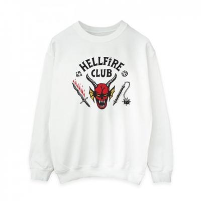 Netflix Womens/Ladies Stranger Things Hellfire Club Sweatshirt
