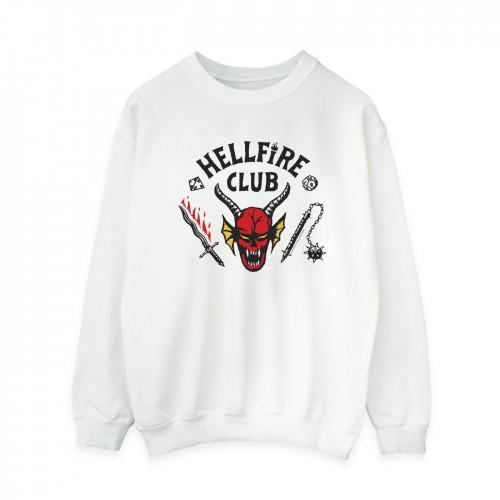 Netflix Womens/Ladies Stranger Things Hellfire Club Sweatshirt