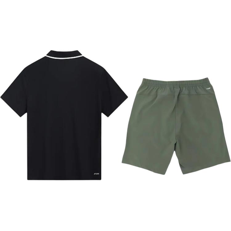 Li-Ning Minimalist Quick-Dry Breathable Comfortable Lightweight Versatile Casual Sports Suit Unisex Sportswear YPLU043-2+YKSV147-1