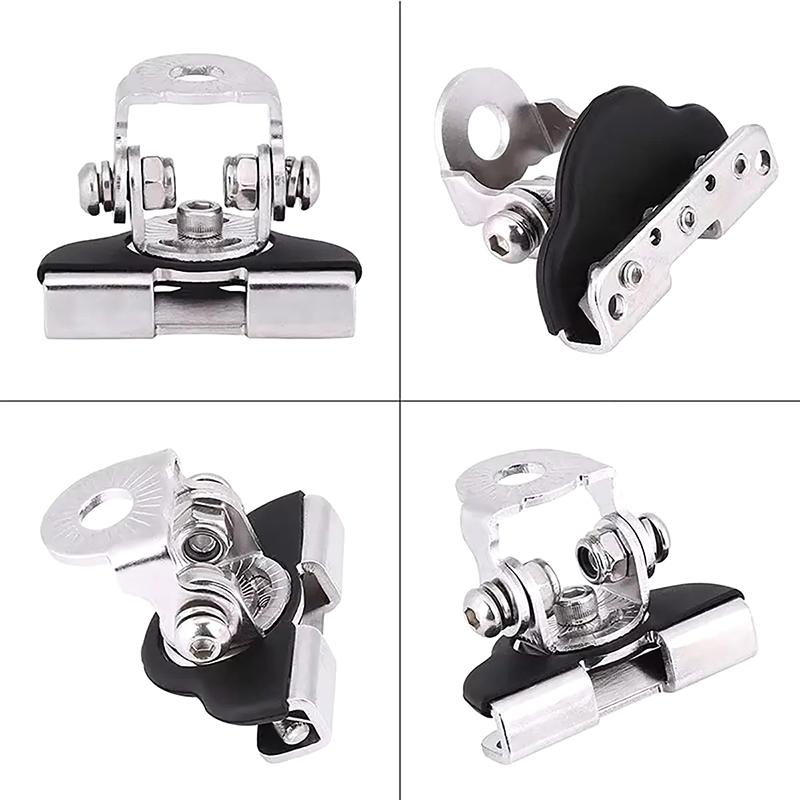 New1/2Pcs LED Light Bar Mounting Bracket LED Work Light Clamp Holder Hood Fog Light Lamp Holder Off Road Auto Accessories