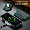 MAGKING K3 Series For Samsung Galaxy S25 Edge Case Compatible with MagSafe Wallet PC+TPU+PU Phone Cover