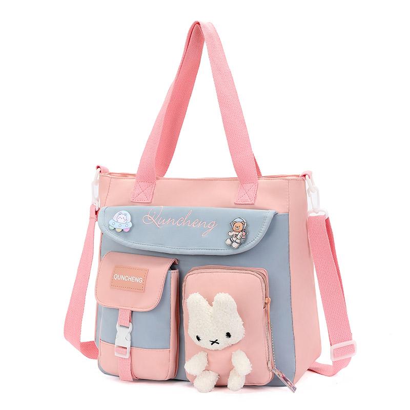 

Student Book Bag Large Capacity Female Student Bag For Middle School Crossbody Backpack Premium Durable Quality