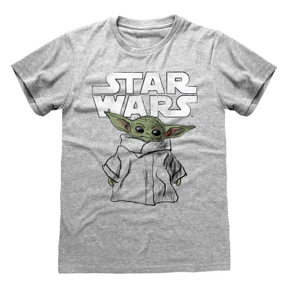 Star Wars The Mandalorian The Child Sketch T-Shirt S