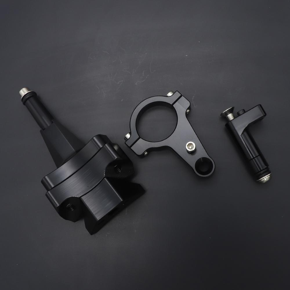 Ninja 400 2018 - 2022 CNC adjustable steering stabilizer steering damper mounting bracket Motocross kit for kawasaki ninja 400