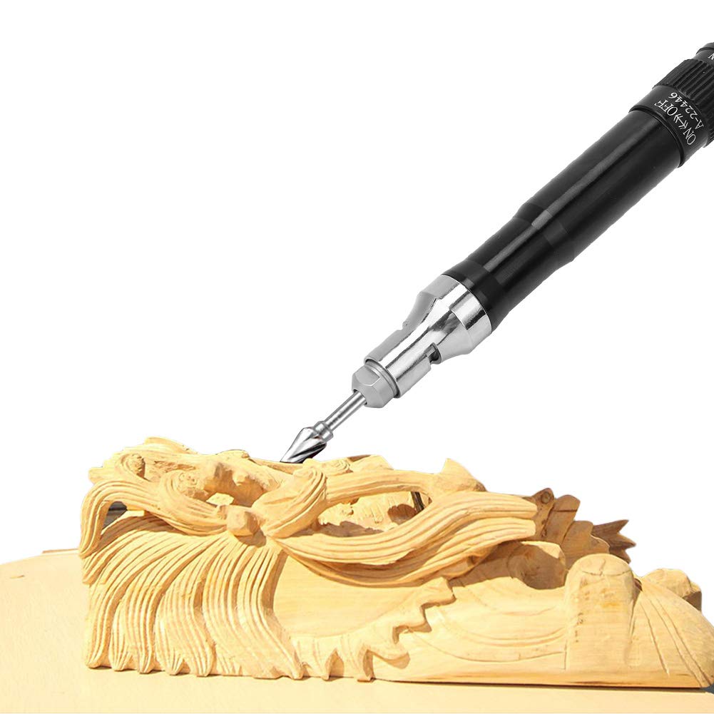 Air Air Grinder Air Micro Tool Air Router for and Polishing and 3mm Collet Router, Set, Grinder, Power, Engraving, Drilling, Polishing, Cutting,