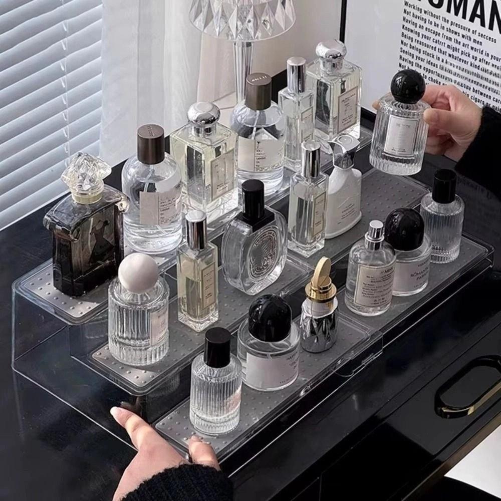 Visible Expandable Spice Rack Adjustable Cabinet Storage Rack Expandable Step Shelf  Spice Bottle