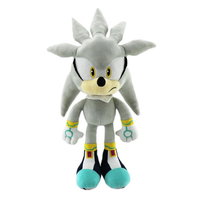 - New Machine Metal Sonic Plush Toy Doll children's toy doll 30cm soft plush toy high quality with knuckles and birthday Gift
