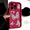 Gold Butterfly Silicone Phone Case For iPhone 16 15 14 Pro Max Cases iPhone 13 12 11 Pro Max Mini XS XR X 7 8 Plus SE 2020 Cover