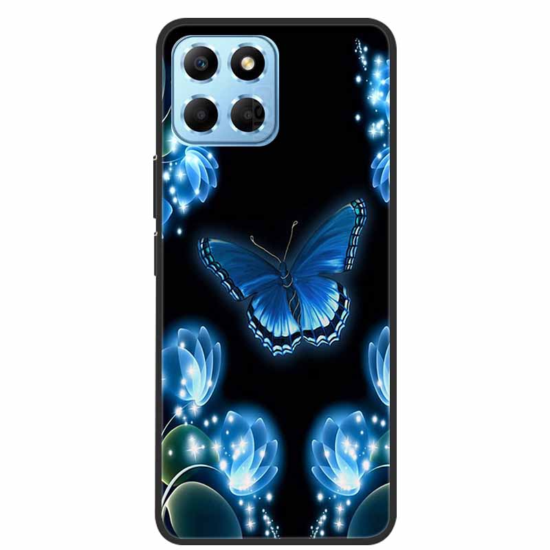 For Honor X8 5G X6 Case Animals TPU Soft Silicone Back Cover Case For Huawei Honor X8 5G Funda Honor X6 HonorX6 Cat Wolf Coque