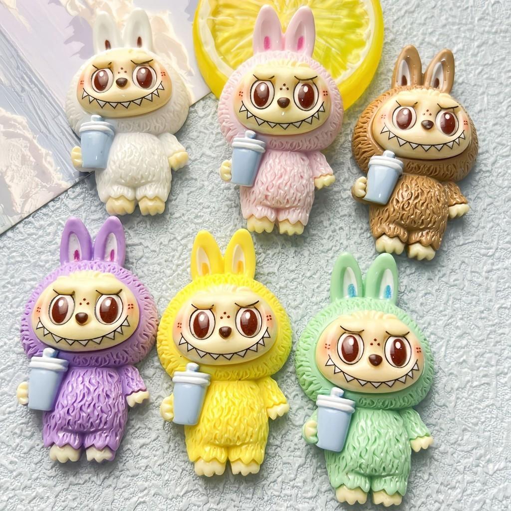 Cute Pink Crying Girl Resin Diy Craft Supplies For Phone Case And Shoe Decoration