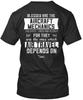 Aircraft Mechanic Tee T Shirt Made In the USA Size S To 5XL