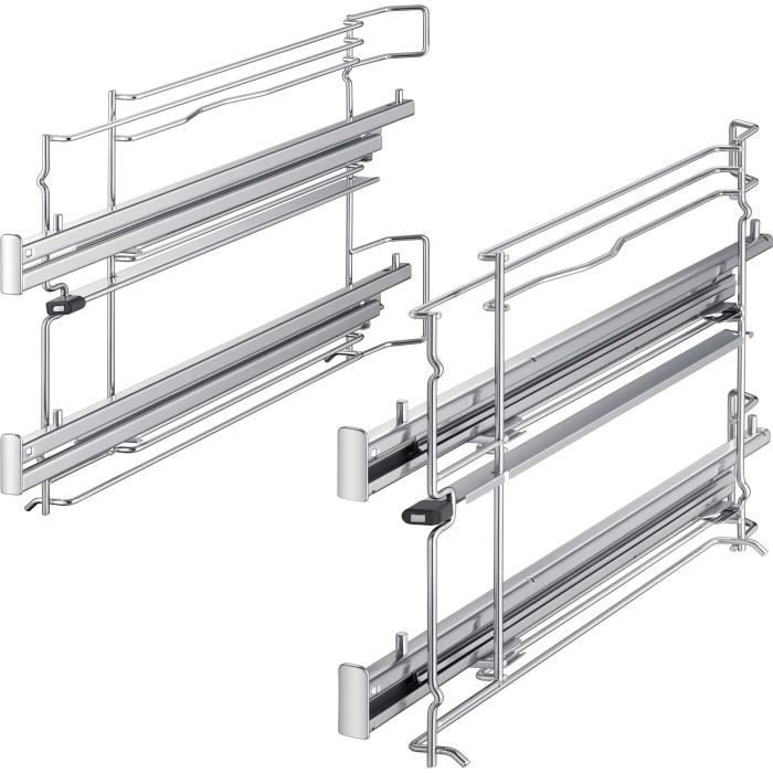Carril telescópico para horno - SAMSUNG - MA-RS772 - Acero inoxidable - Compatible con varios modelos