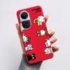 For OPPO Reno 10 5G CPH2531 Case Stylish Pattern Soft Silicone Phone Cases for Oppo Reno10 Pro Global 2023 CPH2525 Back Cover