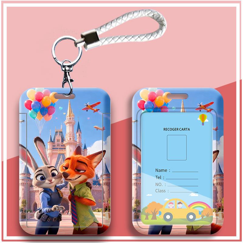Popular Student Animal Lanyard Badge & ID Card Holder