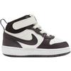Nike Court Borough 2 Comfortable Durable Mid-Top Walking Shoes Baby Shoes White Beige CD7784-126