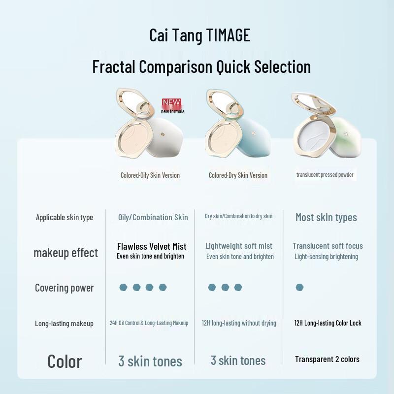 TIMAGE Flawless Finish Setting Powder Compact