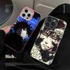 Anime F-Fushiguro M-Megumi Phone Case For IPhone 16 15 14 13 12 11 17 Pro MAX Plus Pro Matte Shockproof Cover