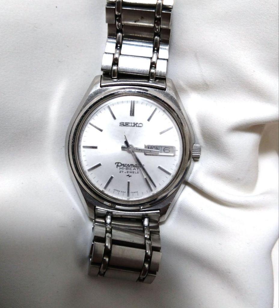 [USED] Extremely Rare SEIKO Pressmatic Hi-Beat Automatic Watch