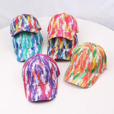 Baseballkappe Damen Frühling Sommer Feder Graffiti Sonnenhut Kappen für Herren Damen Unisex Outdoor Sonnenschutz Snapback Neu Lässig Tanz