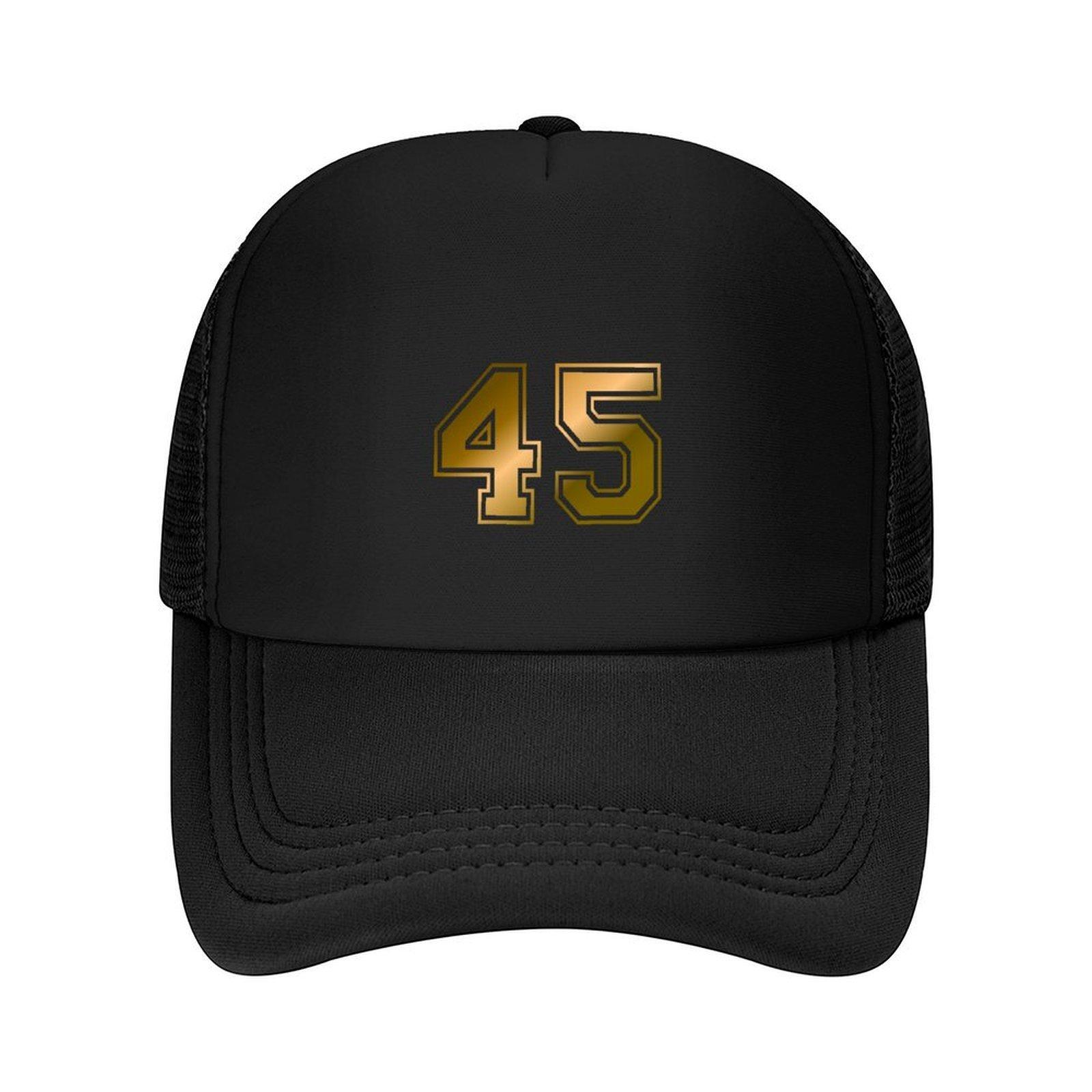 Golden number 45 Club Med Baseball Cap beach hat Hat Baseball Cap Luxury Brand luxury woman cap Women s Beach Outlet Men s