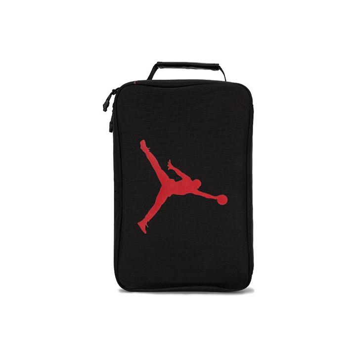 Jordan Large Logo Crackle PU Shoe Box Tote Bag Unisex bags Black JD2113042AD-002 MISC