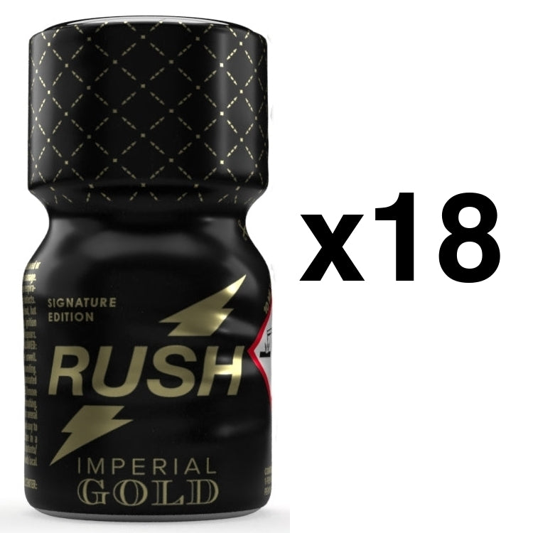 RUSH IMPERIAL GOLD 10ml x18 - BGP Leather Cleaner - LC Packs