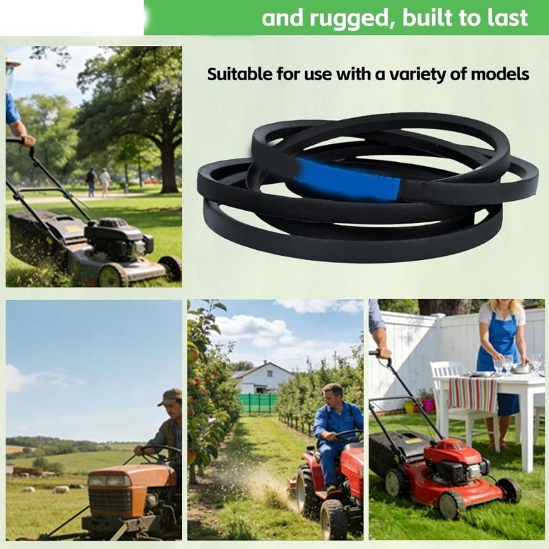 Replacement Mower Belt For 13A226JD897, 13A326JC058, 13A326JC700, Models Mower 43.5Inch Length Tension Construction