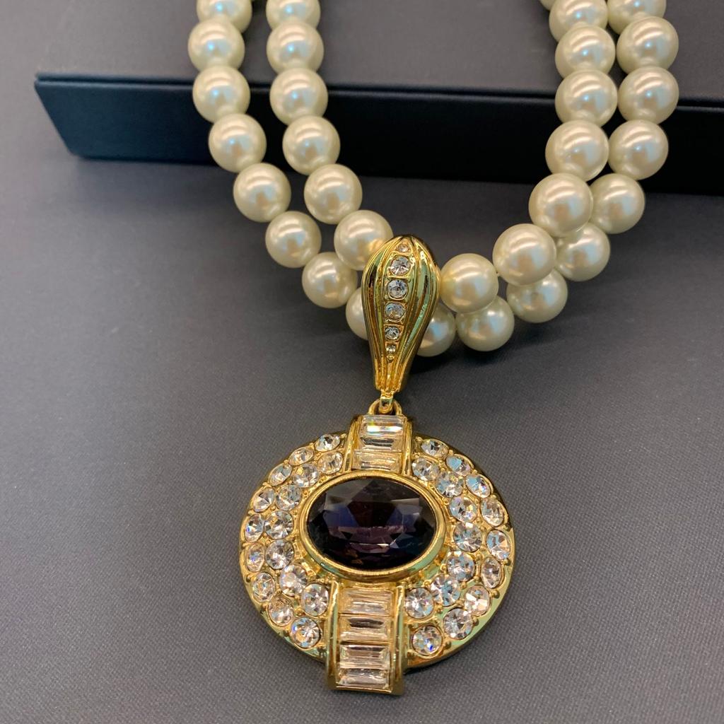 New Fashion Exaggerate Personality Leading Fashion Trend Pearl Necklace