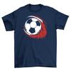 England Football Swoosh T-Shirt Adults and Kids Euro 2024 Football Fan Tee Shirt
