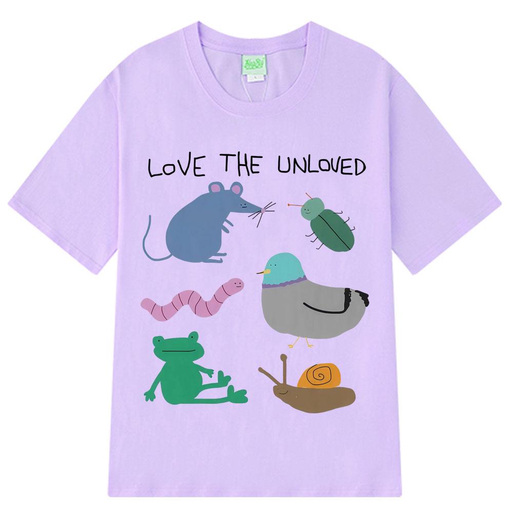 Funny Animal Pigeon Rat Frog Fashion Graphics T Shirt Summer Cotton Casual Short Sleeve Tees Oversized Hip-hop Unisex T-shirts