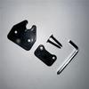 1Set Car Black Sun Visor Clips & Screws Set For Dodge Ram 1500 Trucks -