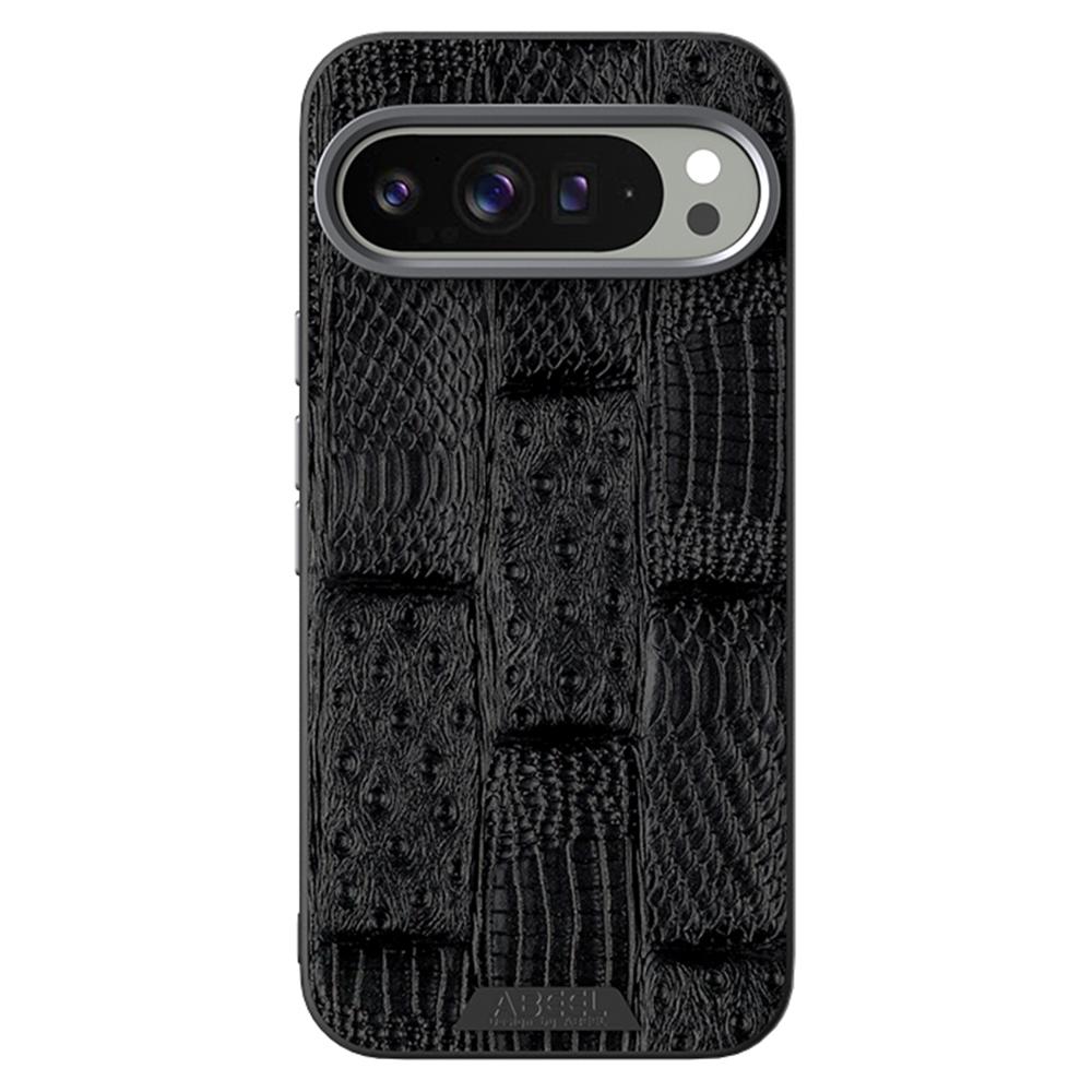 ABEEL For Google Pixel 9 Pro/Pixel 9 Case Compatible with MagSafe Beast Texture Micro-Embossing Back Cover