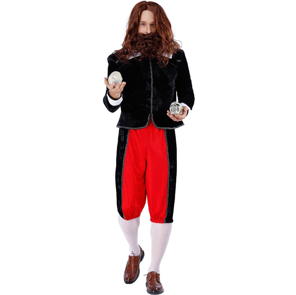 Exorcist apostle cosplay exorcist crazy old man cos costume, priest party halloween costume