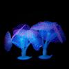 Aquarium Fluorescent Coral Decoration Artificial Silicone Glowing Coral Plants Fish Tank Ornament Aquarium Decoration Supplies