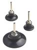 Grinder Accessories Abrasive Tool Garage Equipment 1 4 Inch Shank 3 Pieces Set Compatible With Sanding Discs 1.5inch