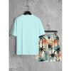 Herren Set 3D Gedruckt Hawaiianisch Lässig Outdoor Strand Herrenbekleidung