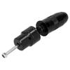 Motorcycle Exhaust Pipe Slider Aluminum Alloy Anti Falling Guard Protector  (Black )