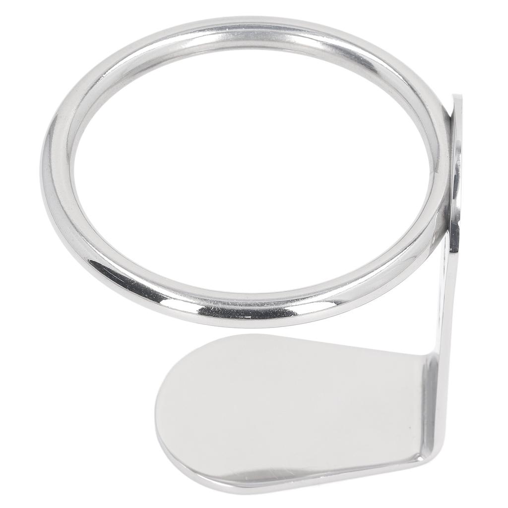 Boat Ring Drink Holder Stainless Steel Rustproof Wall Mount Single Boat Drink Mug Holder for RV Yacht