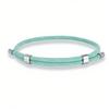 Simple Men Women Bracelet 3mm Durable Marine Rope With Polished Steel Closure Jewelry Summer Beach Gifts
