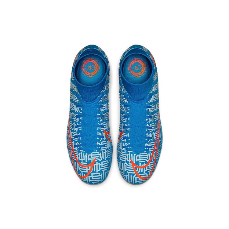 Nike Mercurial Superfly 7 Academy CR7 AG Artificial Grass C 'Blue White' CQ4903-468