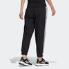 Adidas Neo Color Block Striped Casual Woven Retro Sports Long Pants Women Pants Black HM7414