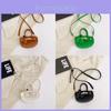 Stilvolle Mini-Crossbody-PU-Tasche für Kinder Schickes Prinzessinnen-Münzbeutel-Accessoire