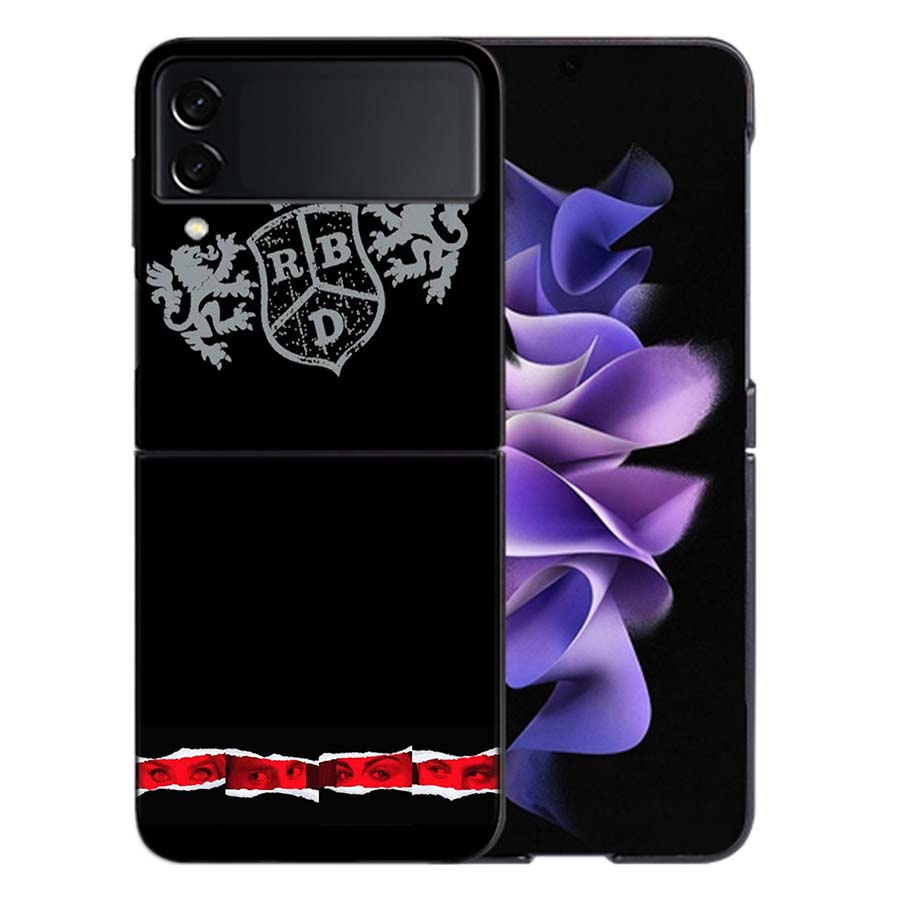 Fashion RBD Rebelde For Samsung Galaxy Z Flip 5 4 3 Case Shockproof Hard Cover Phone Z Flip 6 7 5G Z Flip 5 4 5G TPU PC Hard C
