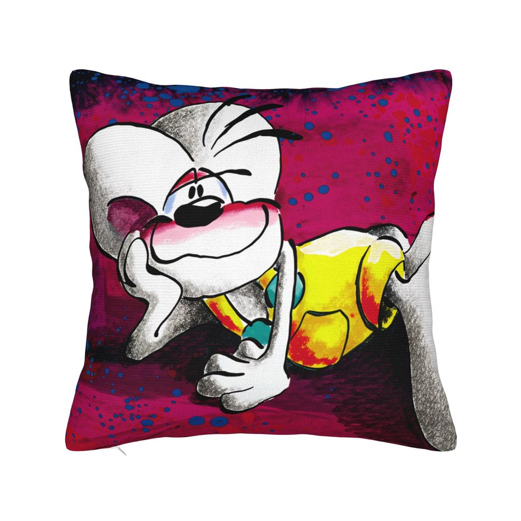 Comic Cartoons Diddl Pillow Case Soft Pillow Cover For Living Room Sofa Novelty Pillowcases