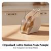 Filter Holder Dustproof Coffee Paper Storage Convenient for Cafe