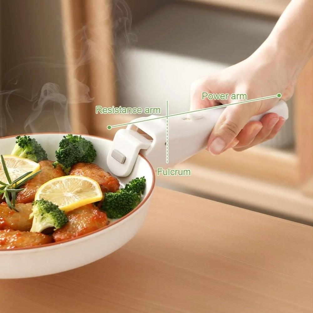 Silicone Anti-Scald Clip Heat-Resistant Pan Gripper Hot Dish Gripper Bowl Holder  Steaming Pots