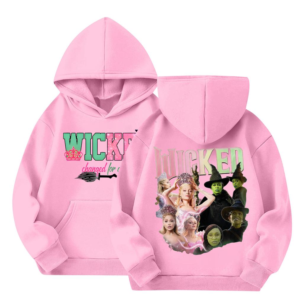 Dětská mikina s kapucí Trendy s dlouhým rukávem Čarodějnická mikina