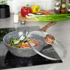 Patelnia Wok 24cm KINGHOFF Granit Wood KH-1583 1170