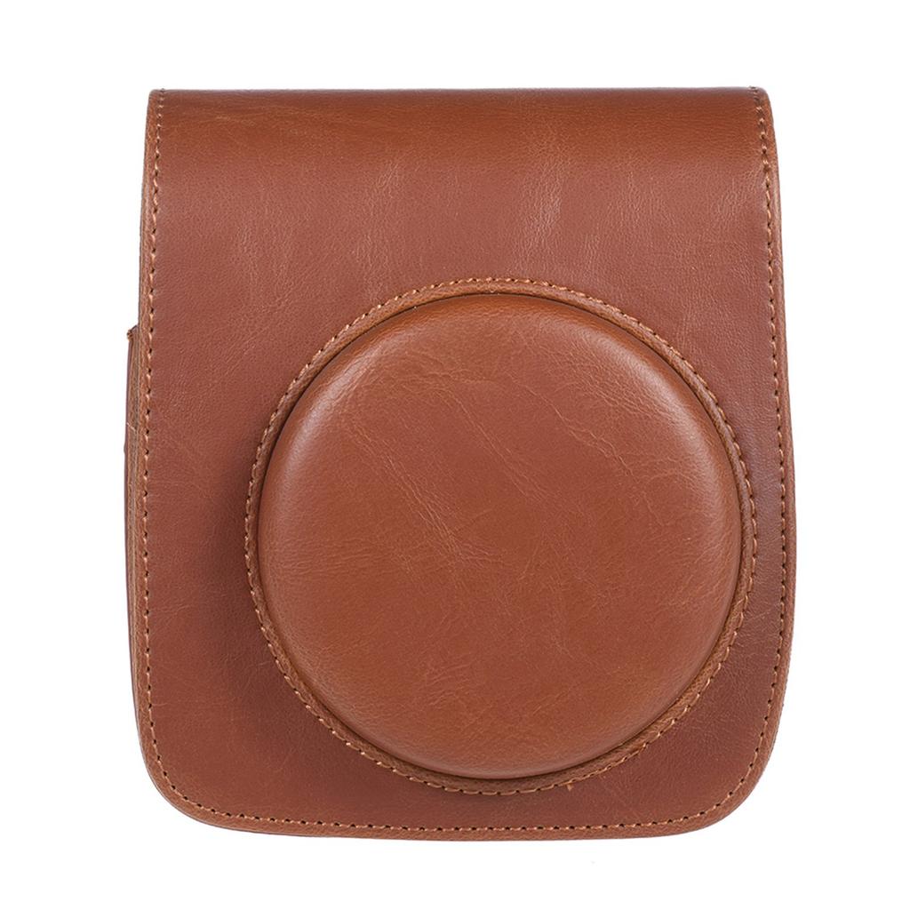 Vintage PU Protective Camera Case Bag Pouch Cover Protector W  Strap for Fujifilm Instax Mini 90 Instant Film Camera